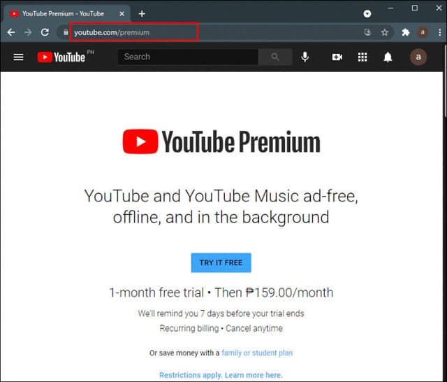 đăng ký youtube premium để lấy nhạc từ youtube dễ dàng