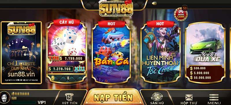 Sun88 - nhà cái chơi liêng onlien đổi thưởng uy tín