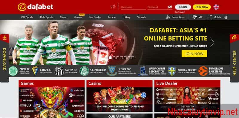 Dafabet – Web game cá cược trực tuyến tặng 200k hàng đầu thị trường